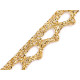 Galon decorativ cu fir metalic - Auriu (54 Metri) Galon decorativ cu fir metalic - Auriu (54 Metri)