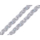 Galon decorativ cu fir metalic si paiete - Auriu (54 Metri) Galon decorativ cu fir metalic si paiete - Auriu (54 Metri)
