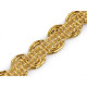 Galon decorativ cu fir metalic - Argintiu (18 Metri) Galon decorativ cu fir metalic - Argintiu (18 Metri)