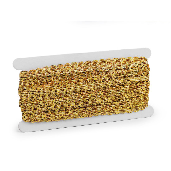 Galon decorativ cu fir metalic - Argintiu (18 Metri) Galon decorativ cu fir metalic - Argintiu (18 Metri)