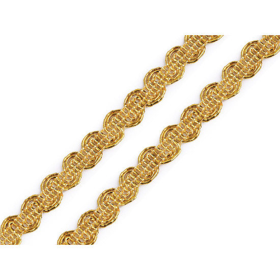 Galon decorativ cu fir metalic - Argintiu (18 Metri) Galon decorativ cu fir metalic - Argintiu (18 Metri)