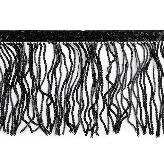 Franjuri cu paiete 15 cm - Auriu deschis (18 Metri) Franjuri cu paiete 15 cm - Auriu deschis (18 Metri)