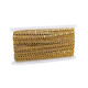 Galon decorativ cu fir metalic 13 mm - Auriu (54 Metri) Galon decorativ cu fir metalic 13 mm - Auriu (54 Metri)