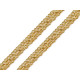 Galon decorativ cu fir metalic 13 mm - Argintiu (18 Metri) Galon decorativ cu fir metalic 13 mm - Argintiu (18 Metri)