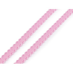 Galon din satin / panglica latime 10 mm - Roz deschis (1 Metru)
