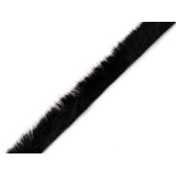 Blana sintetica 1,5 cm - Negru (1 Metru)