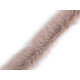 Blana sintetica 2 cm - Gri deschis (40 Bucăți) Blana sintetica 2 cm - Gri deschis (40 Bucăți)