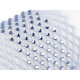 Țesătură / plasă elastică cu strasuri, lățime 75 mm - Albastru deschis (1 Metru) Țesătură / plasă elastică cu strasuri, lățime 75 mm - Albastru deschis (1 Metru)