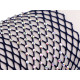 Țesătură / plasă elastică cu strasuri, lățime 75 mm - Albastru deschis (1 Metru) Țesătură / plasă elastică cu strasuri, lățime 75 mm - Albastru deschis (1 Metru)