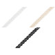 Galon din bumbac latime 10 mm - Alb (18 Metri)