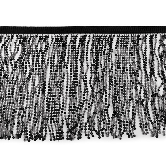 Franjuri cu paiete holografice, latime 30 cm - Auriu (9 Metri) Franjuri cu paiete holografice, latime 30 cm - Auriu (9 Metri)