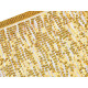 Franjuri cu paiete holografice, latime 30 cm - Auriu (9 Metri) Franjuri cu paiete holografice, latime 30 cm - Auriu (9 Metri)