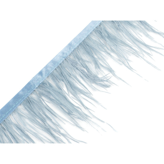 Bandă din pene de marabu latime 5-10 cm - Lila (1 Metru) Bandă din pene de marabu latime 5-10 cm - Lila (1 Metru)