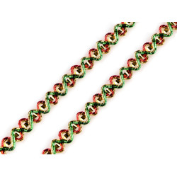 Galon decorativ, latime 7 mm - Multicolor (1 Metru)