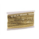 Galon cu paiete, latime 16 mm - Auriu (1 Metru) Galon cu paiete, latime 16 mm - Auriu (1 Metru)