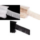 Franjuri lucioase 60 mm - Alb (1 Metru) Franjuri lucioase 60 mm - Alb (1 Metru)