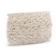 Galon impletit cu paiete mici, latime 10 mm - Off white (45 Metri) Galon impletit cu paiete mici, latime 10 mm - Off white (45 Metri)