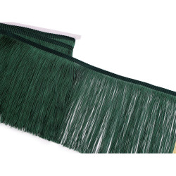 Franjuri lucioase 18 cm - Verde închis (27 Metri)