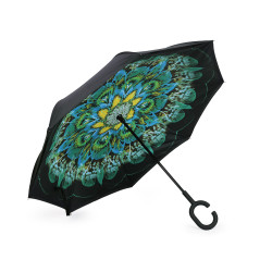 Umbrelă femei - Verde (1 Bucată)