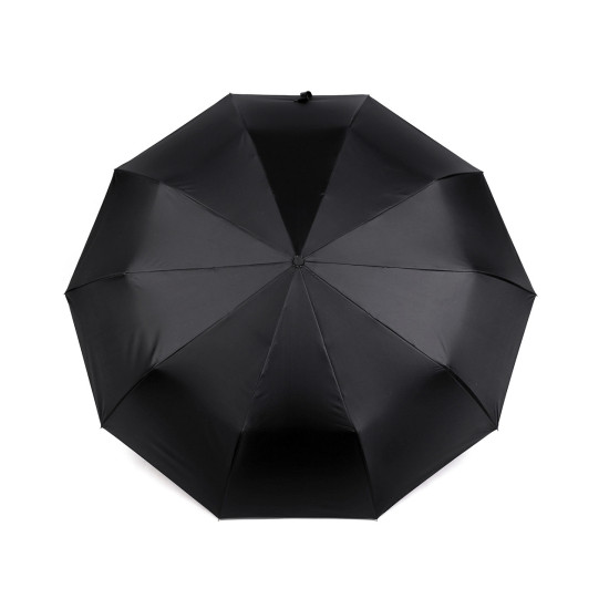Umbrelă pliabilă cu lumină led în mâner - Negru (4 Bucăți) Umbrelă pliabilă cu lumină led în mâner - Negru (4 Bucăți)