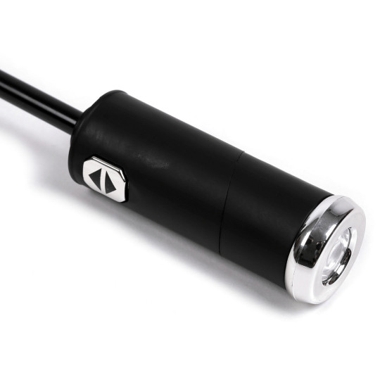 Umbrelă pliabilă cu lumină led în mâner - Negru (4 Bucăți) Umbrelă pliabilă cu lumină led în mâner - Negru (4 Bucăți)