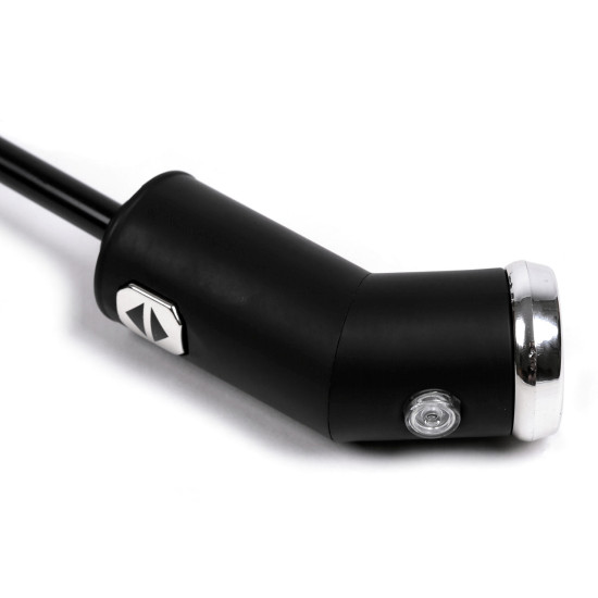 Umbrelă pliabilă cu lumină led în mâner - Negru (4 Bucăți) Umbrelă pliabilă cu lumină led în mâner - Negru (4 Bucăți)