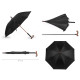 Umbrelă cu baston - Albastru închis (1 Bucată) Umbrelă cu baston - Albastru închis (1 Bucată)