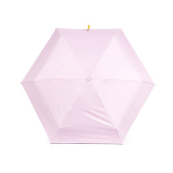 Mini umbrelă pliabilă - Roz pudrat (1 Bucată)