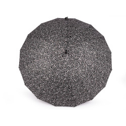 Umbrelă automata pentru femei - Negru (1 Bucată)