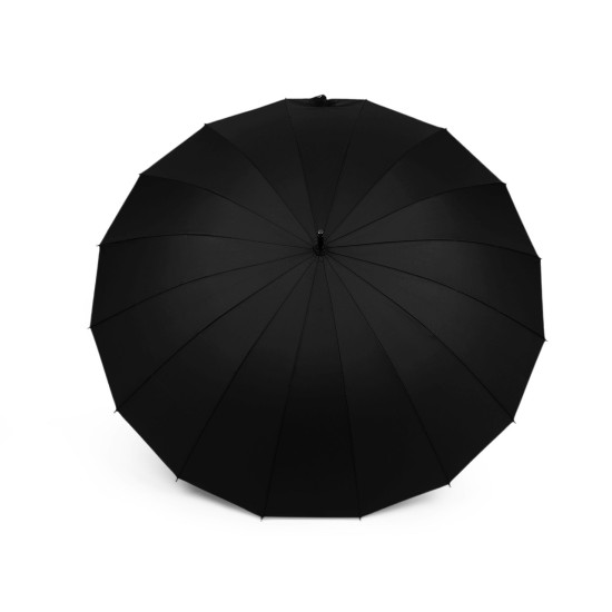 Umbrelă mare de familie cu mâner din lemn - Vișiniu (1 Bucată)