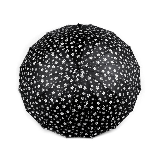 Umbrelă pentru femei - Negru (1 Bucată) Umbrelă pentru femei - Negru (1 Bucată)