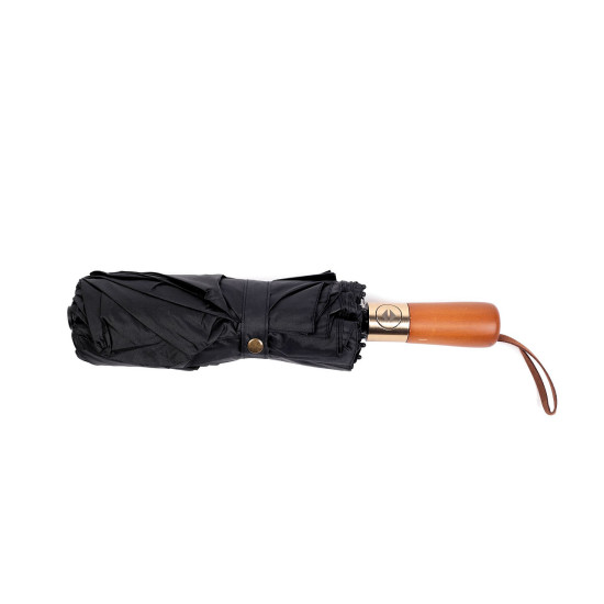 Umbrelă automata pliabilă pentru bărbați - Negru (1 Bucată) Umbrelă automata pliabilă pentru bărbați - Negru (1 Bucată)