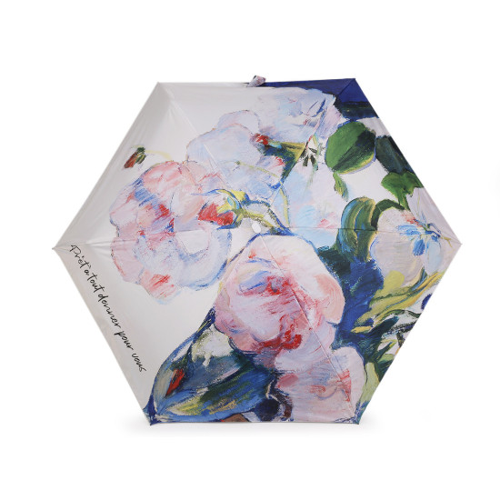 Mini umbrelă pliabilă pentru femei - Verde (1 Bucată) Mini umbrelă pliabilă pentru femei - Verde (1 Bucată)