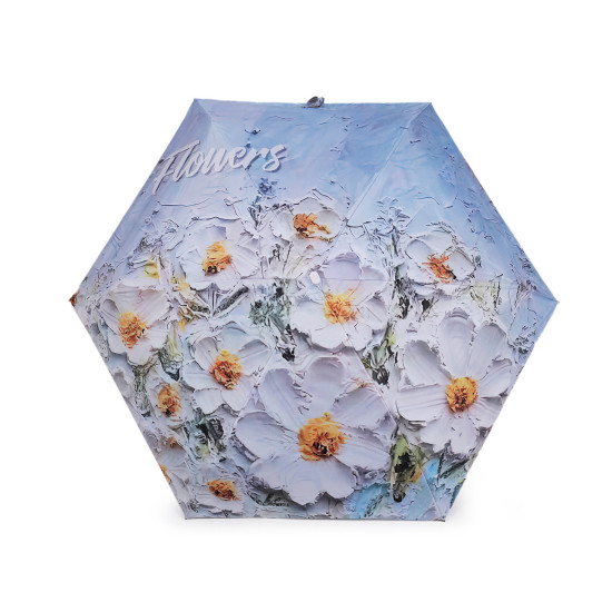 Mini umbrelă pliabilă pentru femei - Verde (1 Bucată) Mini umbrelă pliabilă pentru femei - Verde (1 Bucată)