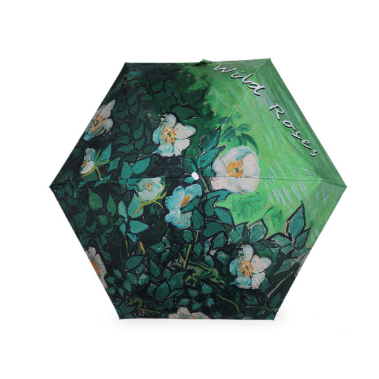 Mini umbrelă pliabilă pentru femei - Verde (1 Bucată) Mini umbrelă pliabilă pentru femei - Verde (1 Bucată)