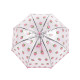 Umbrelă transparentă pop-up pentru copii, căpșuni - Roșu (1 Bucată) Umbrelă transparentă pop-up pentru copii, căpșuni - Roșu (1 Bucată)