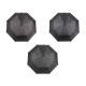 Umbrelă pliabilă bărbați - Negru (6 Bucăți) Umbrelă pliabilă bărbați - Negru (6 Bucăți)