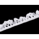 Dantelă bumbac croşetată elastică, lățime 10 mm - Off white (1 Metru) Dantelă bumbac croşetată elastică, lățime 10 mm - Off white (1 Metru)
