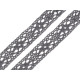 Dantelă bumbac croşetată, lățime 11 mm - Alb (1 Metru) Dantelă bumbac croşetată, lățime 11 mm - Alb (1 Metru)