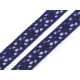 Dantelă bumbac croşetată, lățime 11 mm - Alb (1 Metru) Dantelă bumbac croşetată, lățime 11 mm - Alb (1 Metru)
