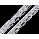 Dantelă bumbac croşetată cu lurex, lățime 14 mm - Ecru deschis (1 Metru) Dantelă bumbac croşetată cu lurex, lățime 14 mm - Ecru deschis (1 Metru)