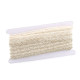 Dantelă bumbac croşetată cu lurex, lățime 14 mm - Ecru deschis (1 Metru) Dantelă bumbac croşetată cu lurex, lățime 14 mm - Ecru deschis (1 Metru)