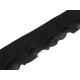 Bandă plisată, lățime 78 mm - Negru (1 Metru) Bandă plisată, lățime 78 mm - Negru (1 Metru)