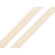 Dantelă bumbac croşetată, lățime 12 mm - Roz antic deschis (50 Metri) Dantelă bumbac croşetată, lățime 12 mm - Roz antic deschis (50 Metri)