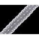 Dantela elastica 30 mm - Negru (1 Metru) Dantela elastica 30 mm - Negru (1 Metru)