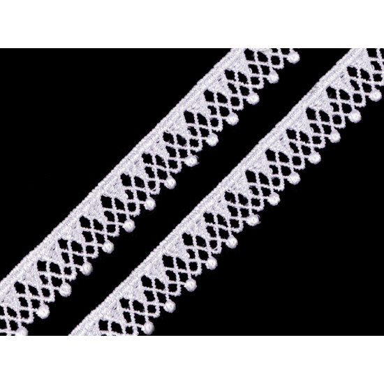 Dantelă guipure 13 mm - Roșu (1 Metru) Dantelă guipure 13 mm - Roșu (1 Metru)