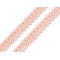 Dantelă guipure 13 mm - Roz somon deschis (1 Metru)
