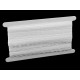 Dantela din nailon latime 14 - Alb (1 Metru) Dantela din nailon latime 14 - Alb (1 Metru)