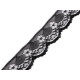 Dantela din nailon latime 40 mm - Alb (50 Metri)
