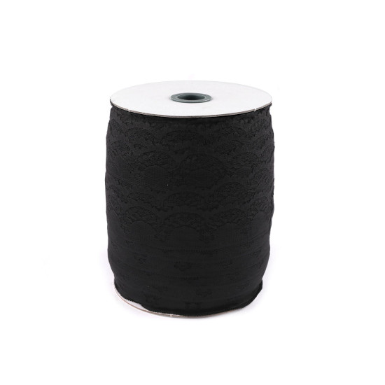 Dantela din nailon latime 40 mm - Alb (50 Metri)